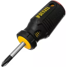 Отвертка DENZEL PH2х38 мм, S2, 3к рукоятка