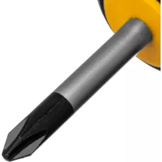 Отвертка DENZEL PH2х38 мм, S2, 3к рукоятка