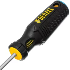 Отвертка DENZEL SL5x150 мм, S2, 3к рукоятка