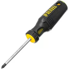 Отвертка DENZEL PZ1x75 мм, S2, 3к рукоятка