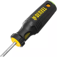 Отвертка DENZEL PZ1x75 мм, S2, 3к рукоятка