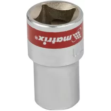 Головка торцевая, 12 мм, шестигранная, под квадрат 1/2 MATRIX  13112