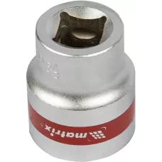 Головка торцевая, 24 мм, шестигранная, под квадрат 1/2 MATRIX  13124