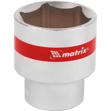 Головка торцевая, 30 мм, шестигранная, под квадрат 1/2 MATRIX  13130