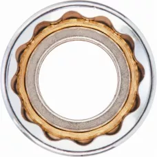 Головка торцевая свечная GROSS, магнитная,12-гранная, 14 мм, под квадрат 1/2" 13187