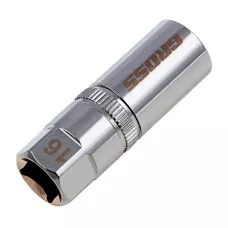 Головка торцевая свечная GROSS, магнитная, 12-гранная, 16 мм, под квадрат 1/2" 13188