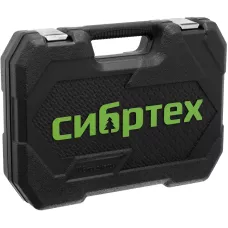 Набор инструментов, 1/2", 1/4", 108 предметов// Сибртех