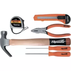 Набор инструмента бытовой, 6 предм. SPARTA 13540