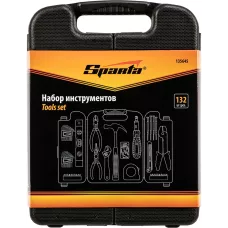 Набор инструментов бытовой, 132 предмета Sparta