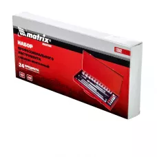 Набор шоферский с квадратом 1/2, 24 предмета MATRIX  13582