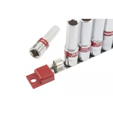 Набор удлиненных торцевых головок 1/4,6гранные, 4-13 мм MATRIX 13592