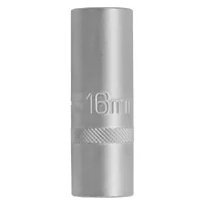 Головка торцевая свечная, шестигранная, 16 мм, под квадрат 1/2 Stels