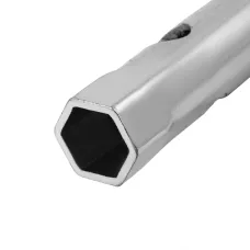 Ключ-трубка торцевой 17 х 19 мм, оцинкованный MATRIX 13718