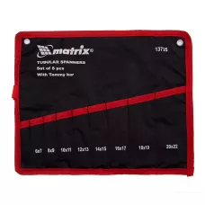 Набор ключей трубчатых торцевых 9 предметов MATRIX 13725