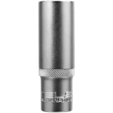 Головка торцевая удлиненная, 18 мм, шестигранная, CrV, под квадрат 1/2 Stels