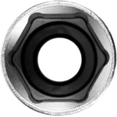 Головка торцевая удлиненная, 21 мм, шестигранная, CrV, под квадрат 1/2 Stels