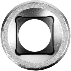 Головка торцевая удлиненная, 21 мм, шестигранная, CrV, под квадрат 1/2 Stels