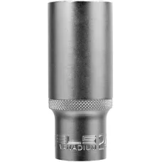 Головка торцевая удлиненная, 24 мм, шестигранная, CrV, под квадрат 1/2 Stels