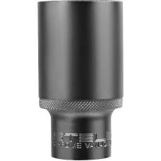 Головка торцевая удлиненная, 30 мм, шестигранная, CrV, под квадрат 1/2 Stels