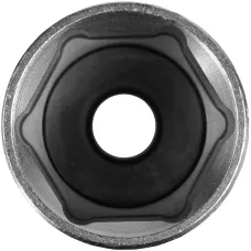 Головка торцевая удлиненная, 30 мм, шестигранная, CrV, под квадрат 1/2 Stels