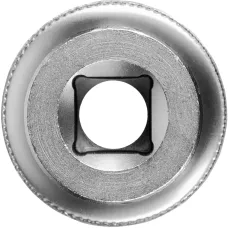 Головка торцевая удлиненная, 32 мм, шестигранная, CrV, под квадрат 1/2 Stels