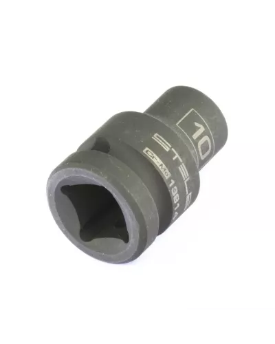 Головка ударная шестигранная, 10 мм, 1/2, CrMo Stels