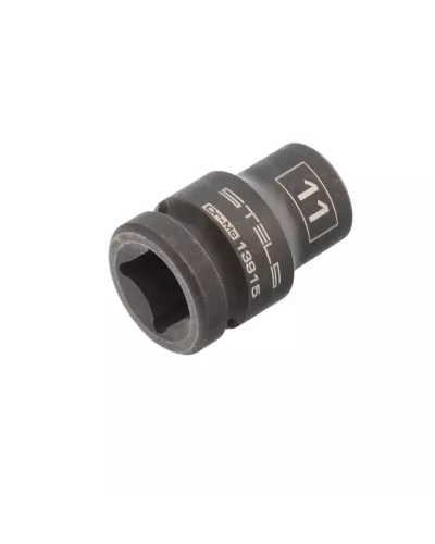 Головка ударная шестигранная, 11 мм, 1/2, CrMo Stels