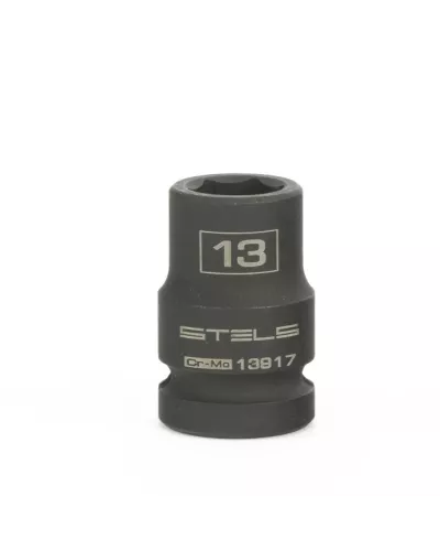 Головка ударная шестигранная, 13 мм, 1/2, CrMo Stels