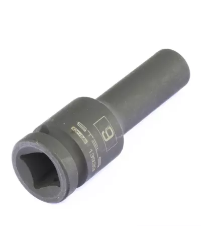 Головка ударная удлиненная шестигранная, 9 мм, 1/2, CrMo Stels