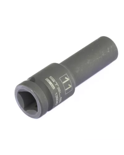 Головка ударная удлиненная шестигранная, 11 мм, 1/2, CrMo Stels