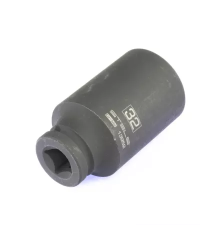Головка ударная удлиненная шестигранная, 32 мм, 1/2, CrMo Stels