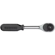 Ключ-трещотка 1/2", 45 зубьев, с быстрым сбросом, CrV, хром Сибртех