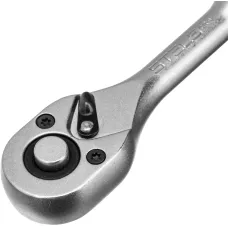 Ключ трещотка 1/4, 72 зуба, с быстрым сбросом, СrV Stels