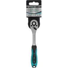 Ключ трещотка 1/4, 72 зуба, с быстрым сбросом, СrV Stels