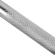 Вороток Г-образный DENZEL 375*100 мм, квадрат 1/2", CrV, матовый хром