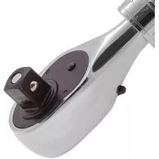 Ключ телескопический трещоточный GROSS 1/2", 305-445 мм, CrV, хромир., 2-х комп. рукоятка 14070