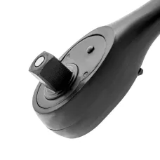 Ключ-трещотка GROSS 1/2", 72 зуба, Comfort, с быстрым сбросом, CrV, 2-х комп. рукоятка 14082