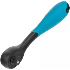 Ключ-трещотка GROSS 3/8", 72 зуба, Comfort, с быстрым сбросом, CrV, 2-х комп. рукоятка 14084