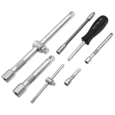 Набор инструментов, 1/2, 1/4, CrV, пластиковый кейс, 94 предмета Stels