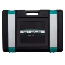 Набор инструментов, 1/2, 3/8, 1/4, CrV, пластиковый кейс, 142 предмета Stels