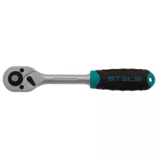 Набор торцевых головок, 3/8, головки 7-22 мм, с трещоточным ключом, CrV, 11 предметов Stels