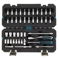 Набор инструментов 42 предмета, 120 зубьев, CrV, 1/4" GROSS 14146