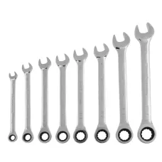 Набор ключей комбинированных, трещеточных 8 шт MATRIX 14513