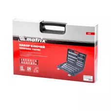 Набор ключей комбинированных, трещоточных 13 шт. MATRIX 14797