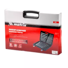 Набор ключей комбинированных, трещоточных 22 шт. MATRIX 14799