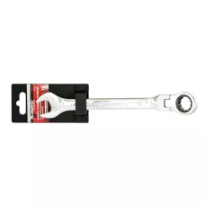 Ключ комбинированный трещоточный, 19 мм, шарнирный MATRIX  14871