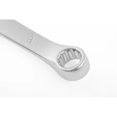 Ключ комбинированный, 10 мм, CrV, матовый хром Stels