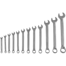 Набор ключей комбинированных 12 шт, 6-22 мм, антислип Stels