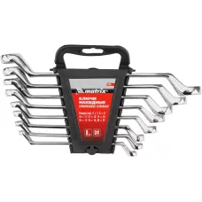 Набор ключей накидных 6-22мм, Elliptical MATRIX  15338