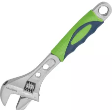 Ключ разводной, 250мм, переставная губка, 2 - х комп.рукоятка Сибртех